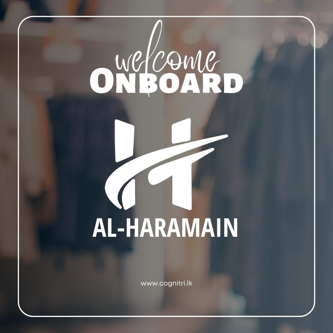 Newest addition to our esteemed clientele, Oudh Al Haramain. 